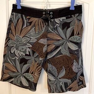 O'Neill Cruzers HyperFreak Stretch Hyperdry Swim Trunks Size 28 NWOT